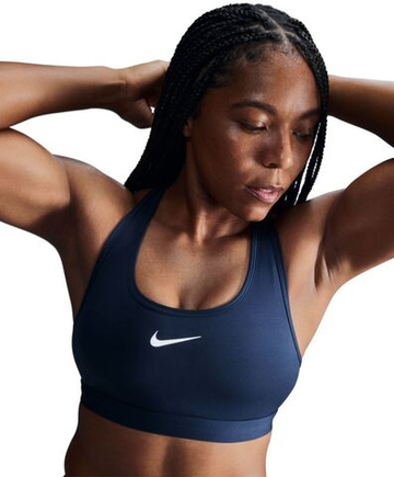 ТОП теннисный Nike Swoosh Medium Support Non-Padded Sports - небесный