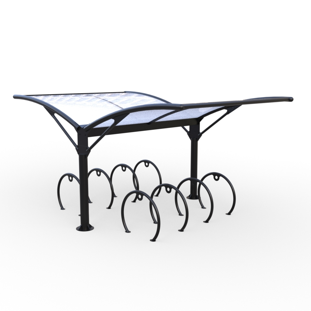 Велопарковка с навесом Комос