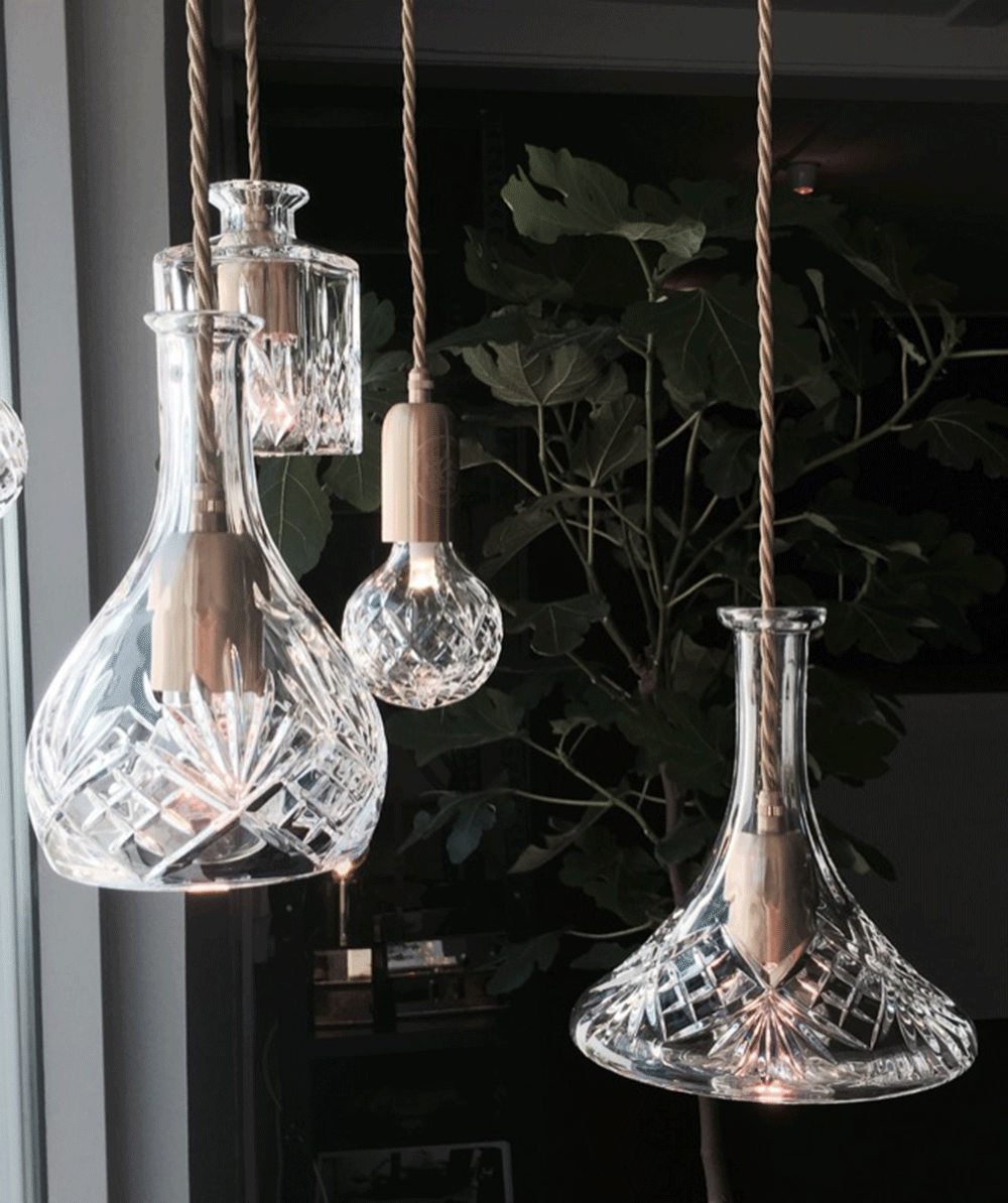 Pendant design lamp Decanterlight by Lee Broom (B)