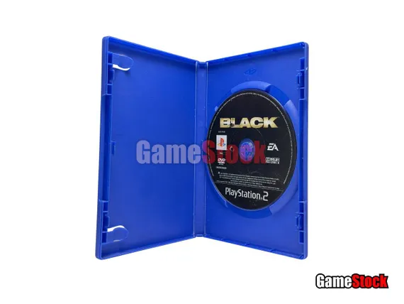 PS2 Black (Б/У, Английская версия, SLES-54030)