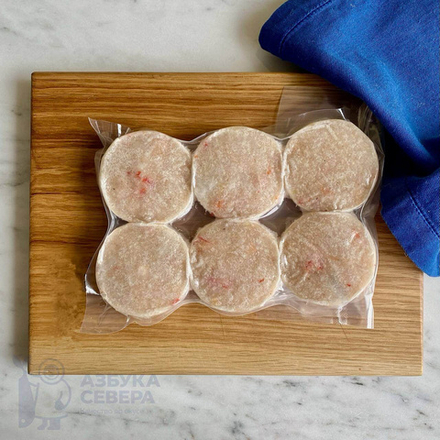 Котлеты из кальмара с крабом