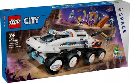 Конструктор LEGO City - Командирская машина с погрузочным краном - Лего Сити 60432