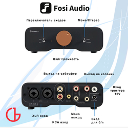 Усилитель Fosi Audio ZA3 48V