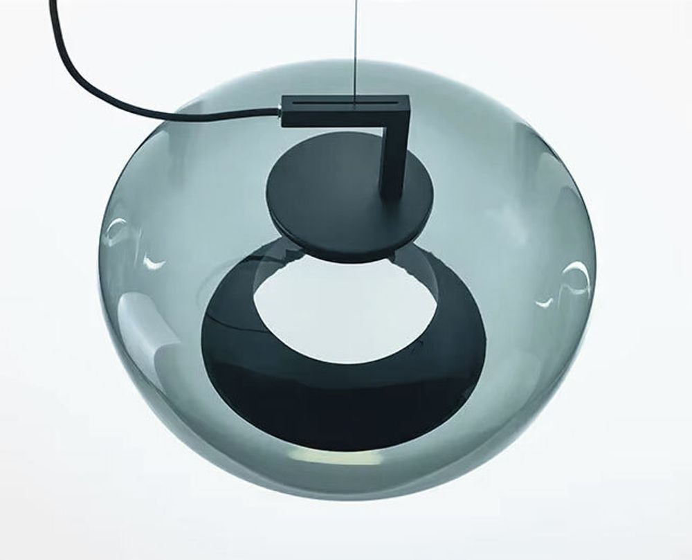 Подвесной светильник 8871P/C L black/light green