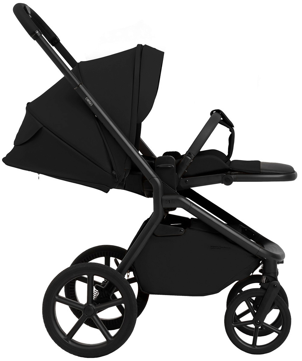 Детская коляска 2 в 1 Sweet Baby SBL Orso New 427635 New Black
