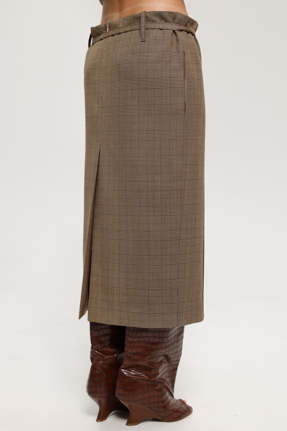 Юбка-карандаш миди