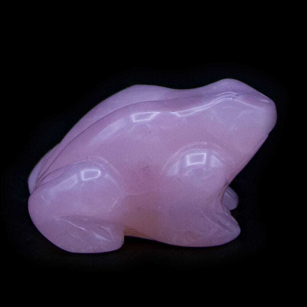 Лягушка розовый кварц асс.