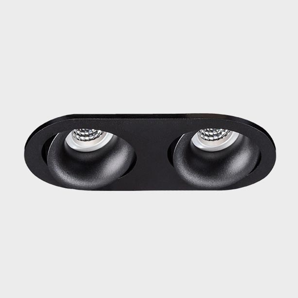 Встраиваемый светильник Italline DE 2002 black