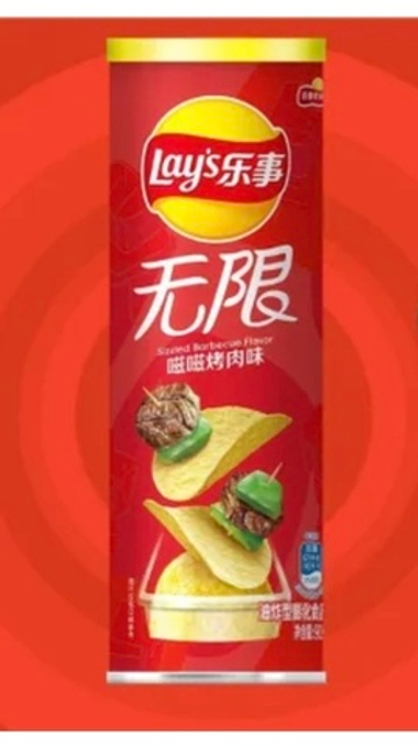 Чипсы Лэйс Китай