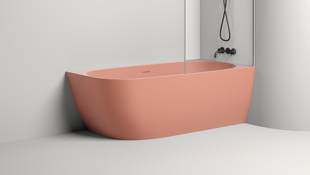 Ванна SOFIA CORNER R 170x85 матовая покраска по RAL полностью