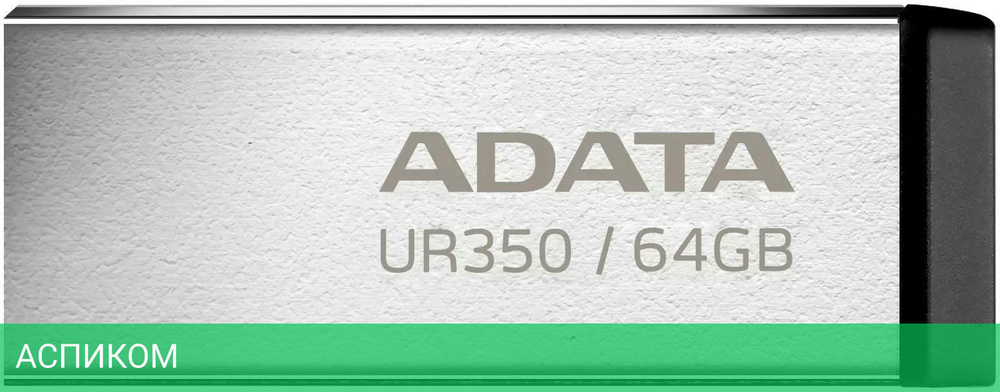 USB Flash-накопитель A-Data 64Gb Black (UR350-64G-RSR/BK)