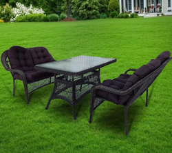 Комплект мебели из искусственного ротанга Мэдисон НЬЮ (Medison NEW) Сompany Set  с подушками на сидение и спинку