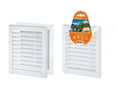 Решетка разъемная с москитной сеткой, 180х240мм TDM Electric SQ1807-0025