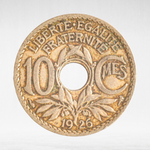 France, 10 Centimes 1926, VF