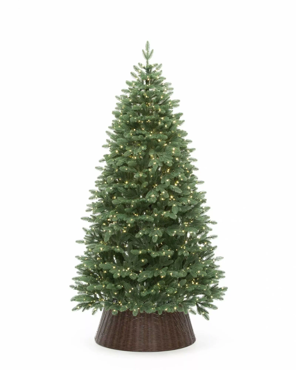 Искусственная елка Олимпия 300 см., 100% литая хвоя, теплых белых LED ламп, ЕлкиТорг (265300)