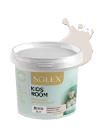 SOLEX Краска для детских комнат KIDS ROOM цв.Маршмэллоу (Pantone 11-0603) 1,4кг (ИжСинтез)