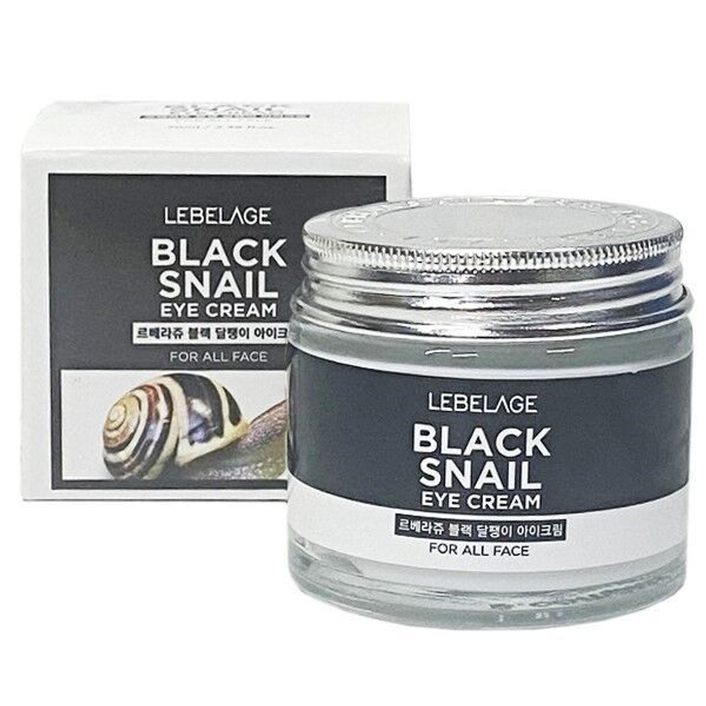 Антивозрастной крем для век LebelAge Black Snail Eye Cream, 70мл