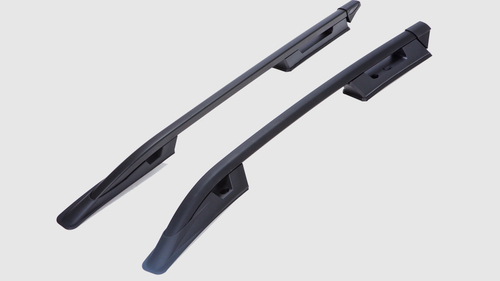 Рейлинги Can Otomotiv на крышу MITSUBISHI L200 2006-2015 (Falcon без поперечины, Алюминий, Сверление кузова, черный) арт.MIL2.73.1900