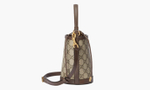 Сумка Gucci Ophidia Bucket Mini Bag Supreme "Beige/Ebony"