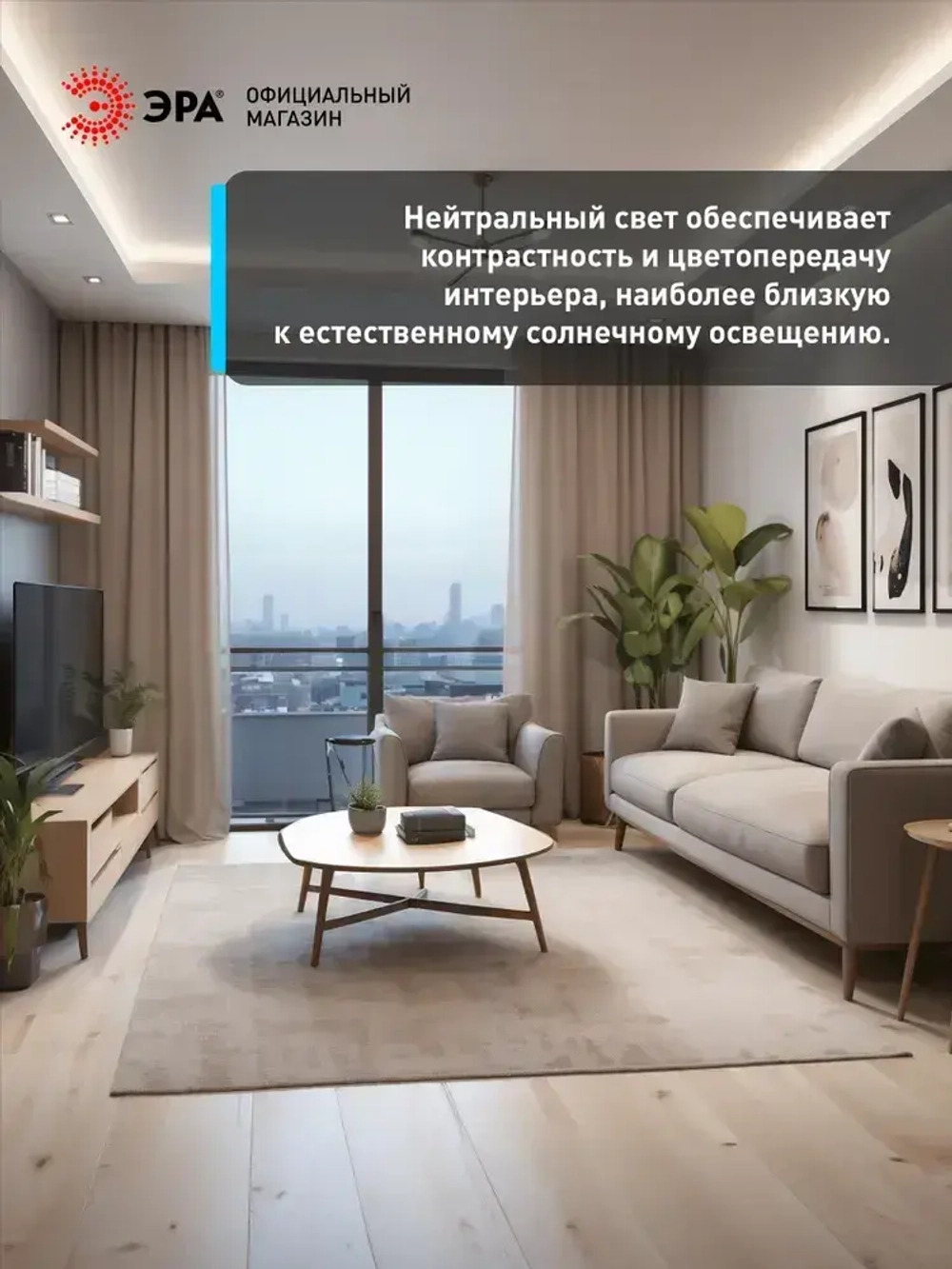 Лампочка светодиодная ЭРА LED GX53 10 Вт таблетка 4000К нейтральный белый свет набор 10 штук