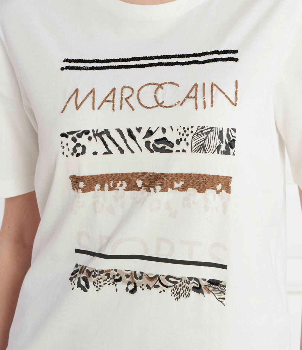 Футболка Marc Cain - экрю(WS 48.21 J58)