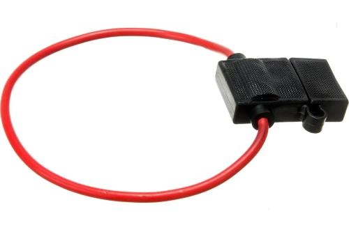 Держатель предохранителя флажк. с крышкой