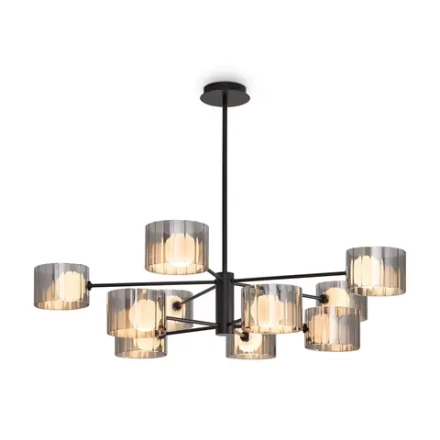 Люстра на штанге Freya FLIGHT FR5544CL-10B