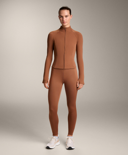 Oysho Легкая и теплая высокотехнологичная куртка, коричневый