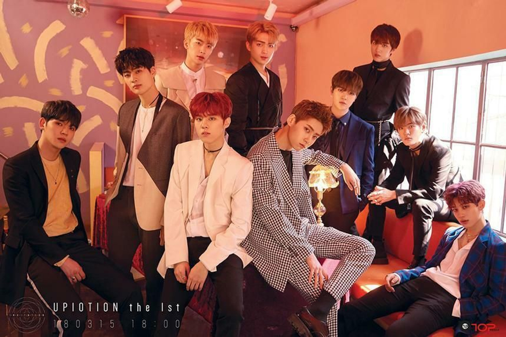 Альбом UP10TION - Invitation1st Album RED Version