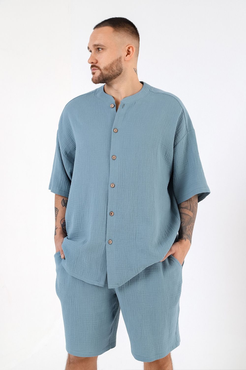 Костюм мужской Круиз-4 Виотекс БИРЮЗОВЫЙ