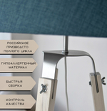 Торшер напольный коричневый с горчичным абажуром в стиле лофт, светильник напольный классический, Фьорд, E27, 60 Вт