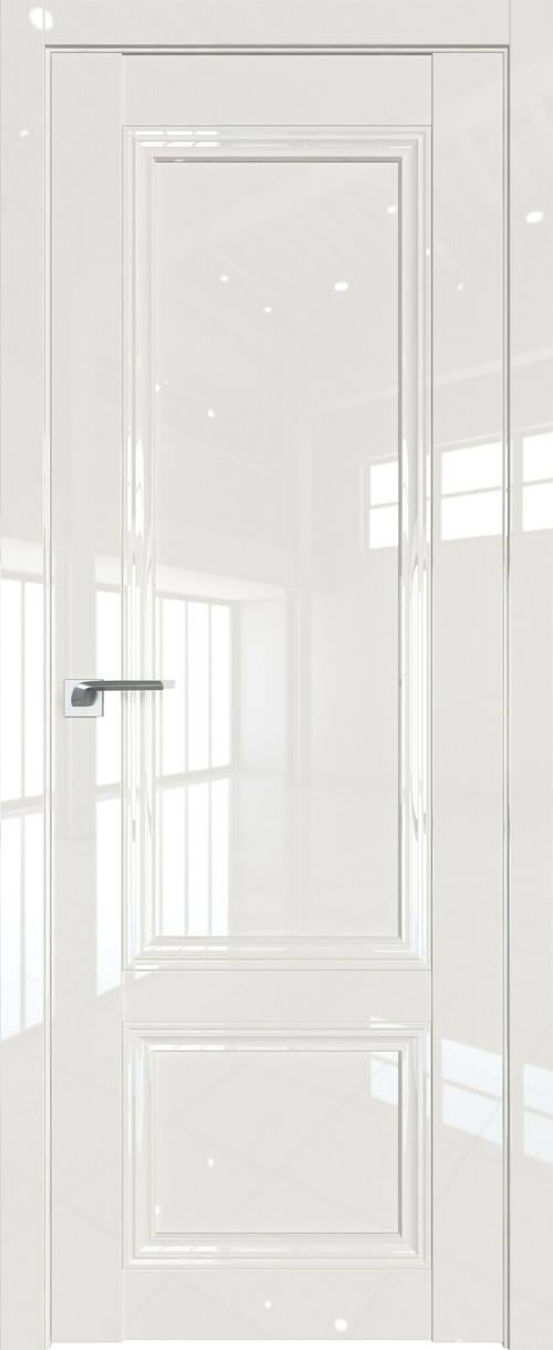 Дверь межкомнатная Профиль Дорс 2.102 L, цвет магнолия люкс, глянец, глухая