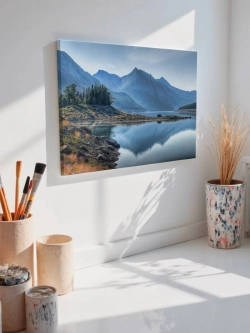 Картина на стену 40 X 50 Горное озеро