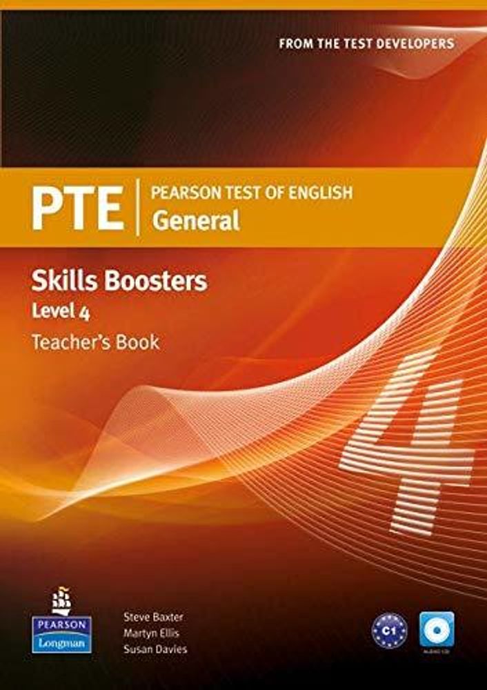 PTE General Skills Booster 4 книга для учителя (TB +CD)