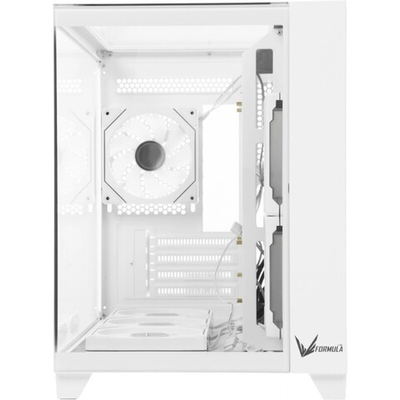 Корпус Formula V Line Crystal Z9ML Floe White, mATX, без БП