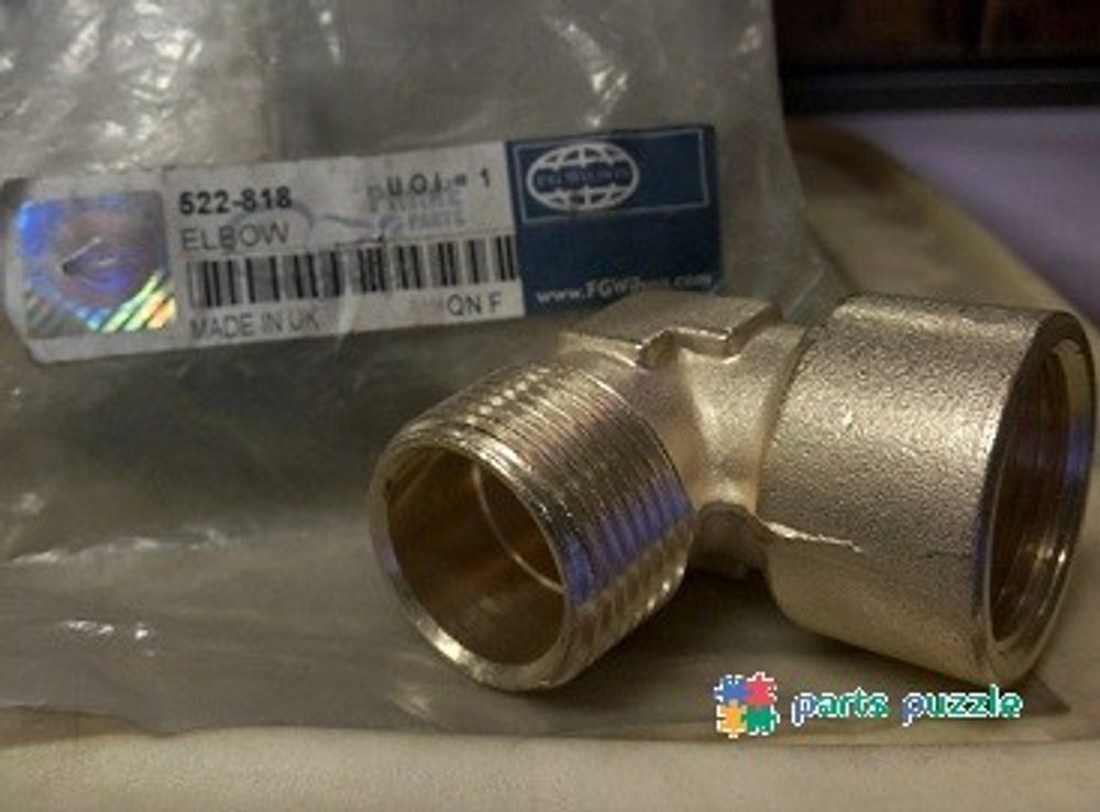 Переходник, угловое соединение топливной системы / ELBOW M/F 3/4&quot;BSP АРТ: 522-818