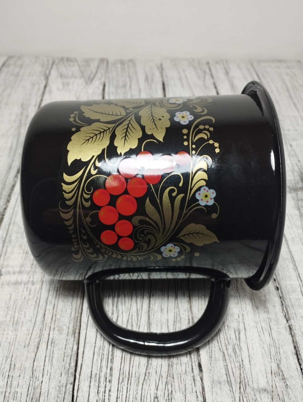 Кружка 1,0л с рисунком Рябина черная (12шт) 1с3с