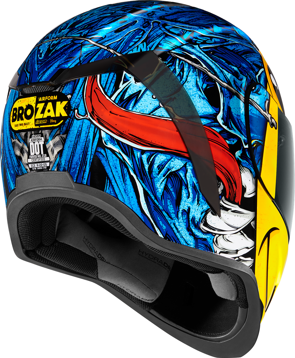 Airform Brozak MIPS Helmet / Сине-желтый
