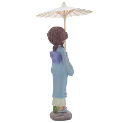 GAEM Фигурка декоративная "Гейша", L15 W15 H30 см, 2в.