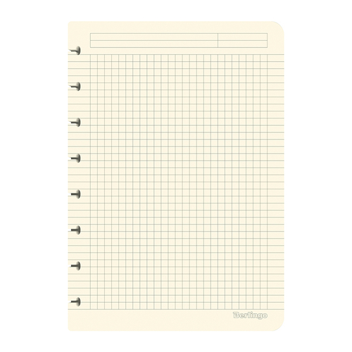 Сменный блок для бизнес-тетрадей Berlingo 80л., А5, белый