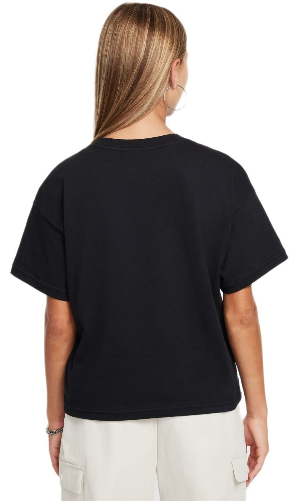 Футболка для мальчика теннисная Nike Kids Sportswear Essential - black