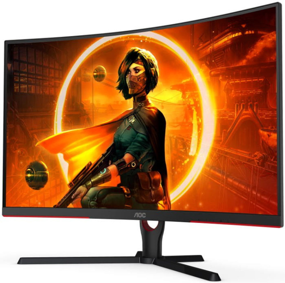 Монитор ЖК AOC C32G3AE 31.5" Black-Red 4ms HDMI, DisplayPort