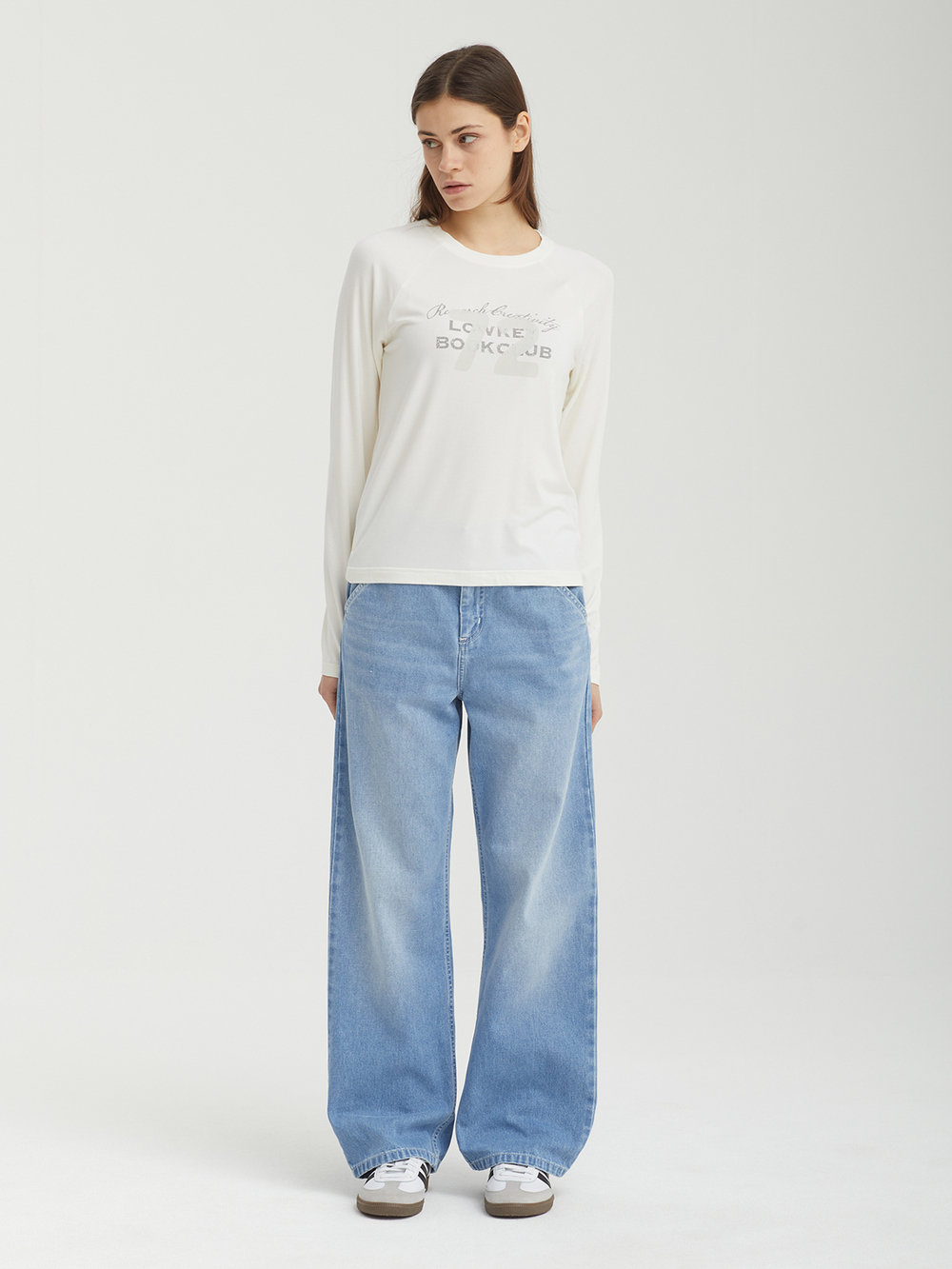 Женский Лонгслив Raglan Slim-fit
