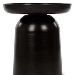 Кофейный стол Terra Ø45х47 см, черный