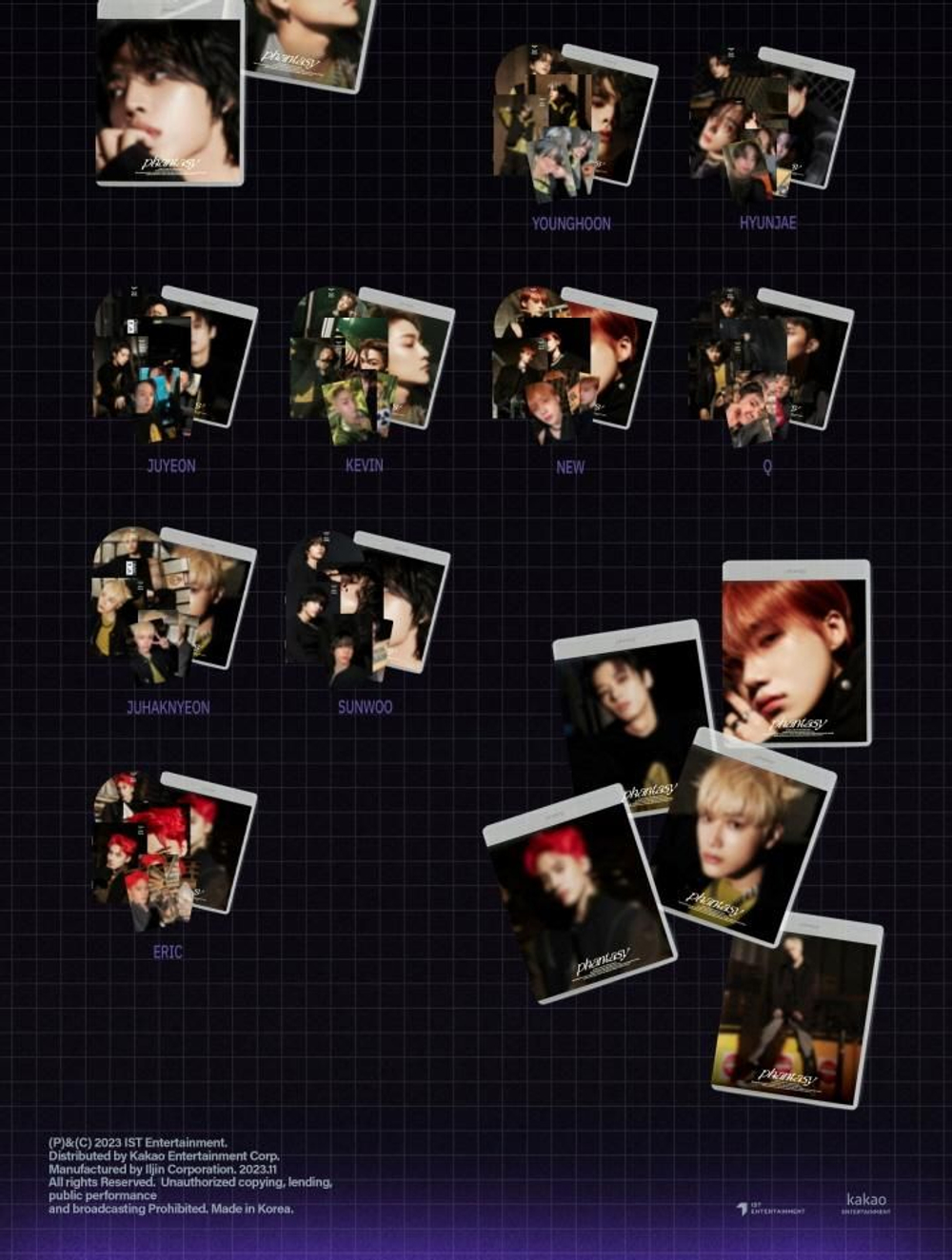 Альбом THE BOYZ - PHANTASY : PT.2 SIXTH SENSE 2nd Album DVD Version 11 Cover SET