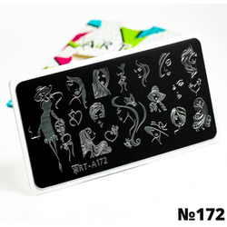 Пластина для стемпинга Art-A 172