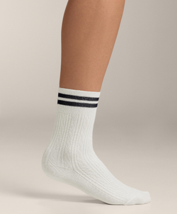 OYSHO Три пары классических носков из смесового хлопка, винный