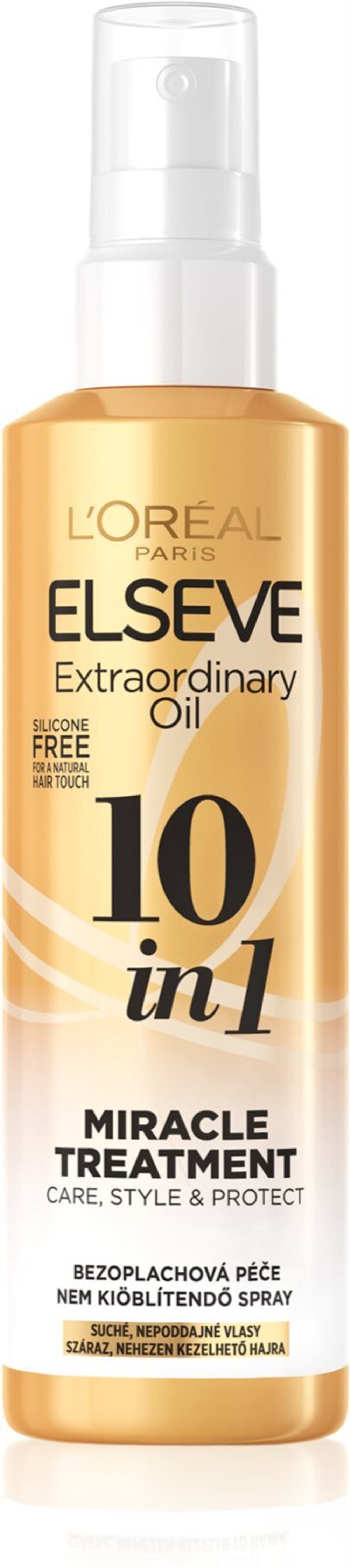 L’Oreal Paris Elseve Extraordinary Oil - несмываемый уход за сухими, трудно поддающимися укладке волосами /   150  ml  / GTIN 3600524078065