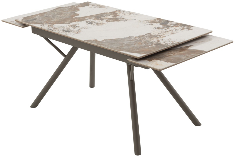 Стол М-City DISAUR Либерти 140 Пандора (Pandora), керамика, Латте каркас