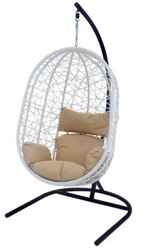 Подвесное кресло Кокон XL белое